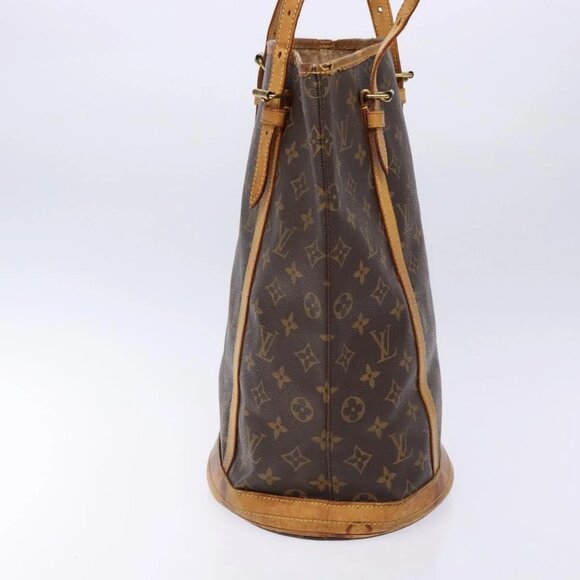 LOUIS VUITTON Monogram Bucket GM Shoulder Bag M42236 LV Auth 133357 - Picture 4 of 16
